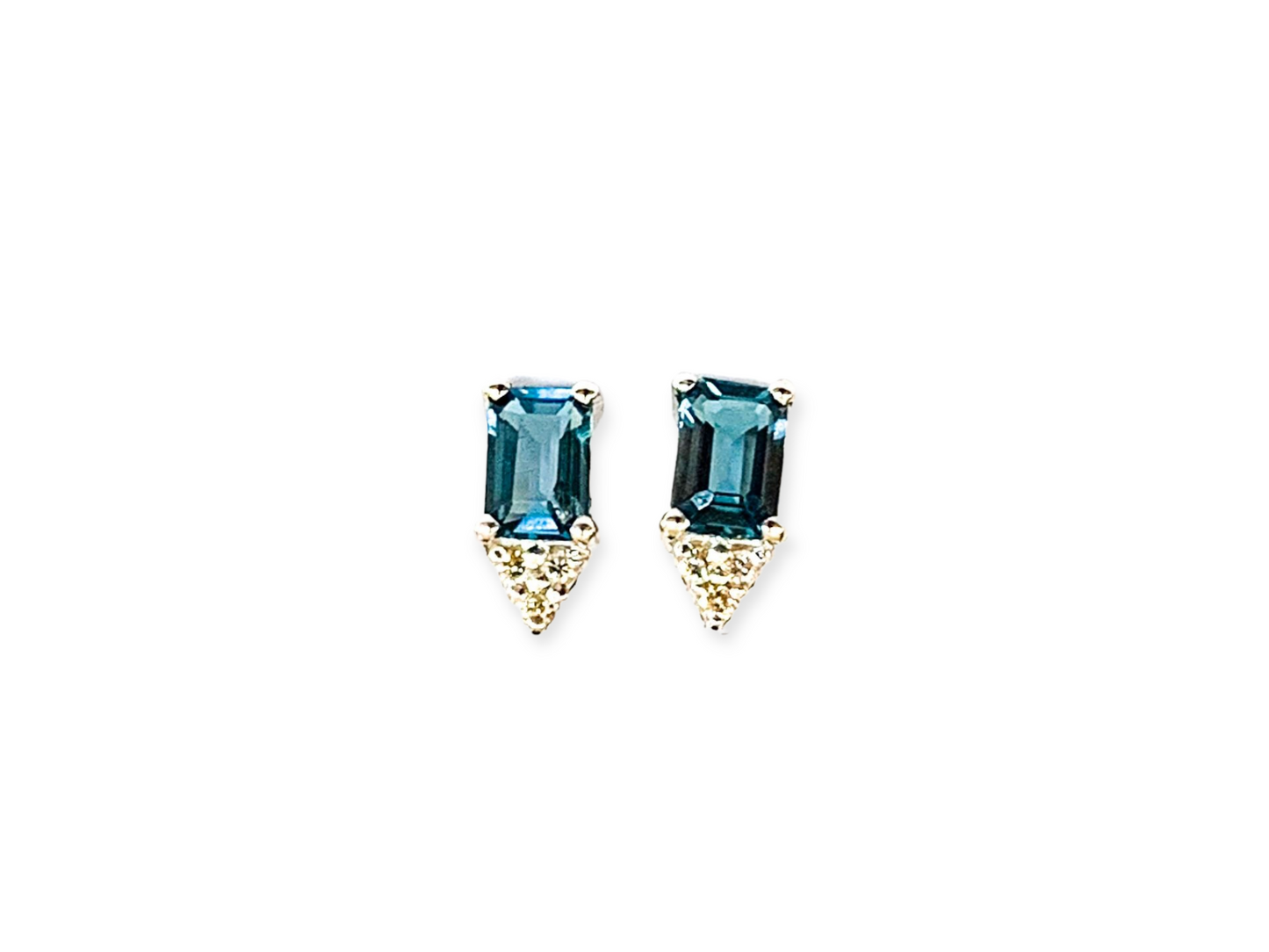 Gemstone & Diamond studs