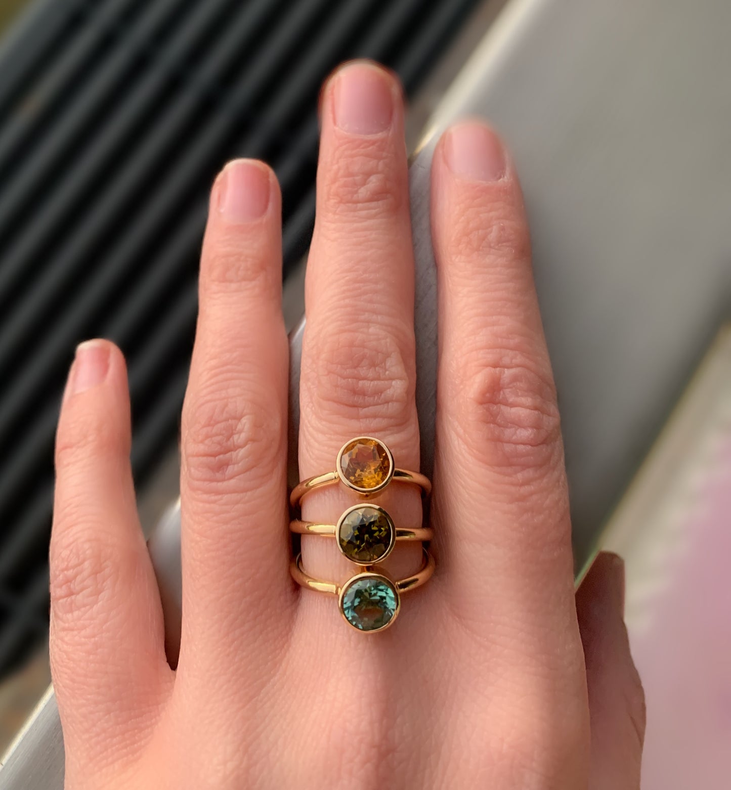 Tourmaline Rings
