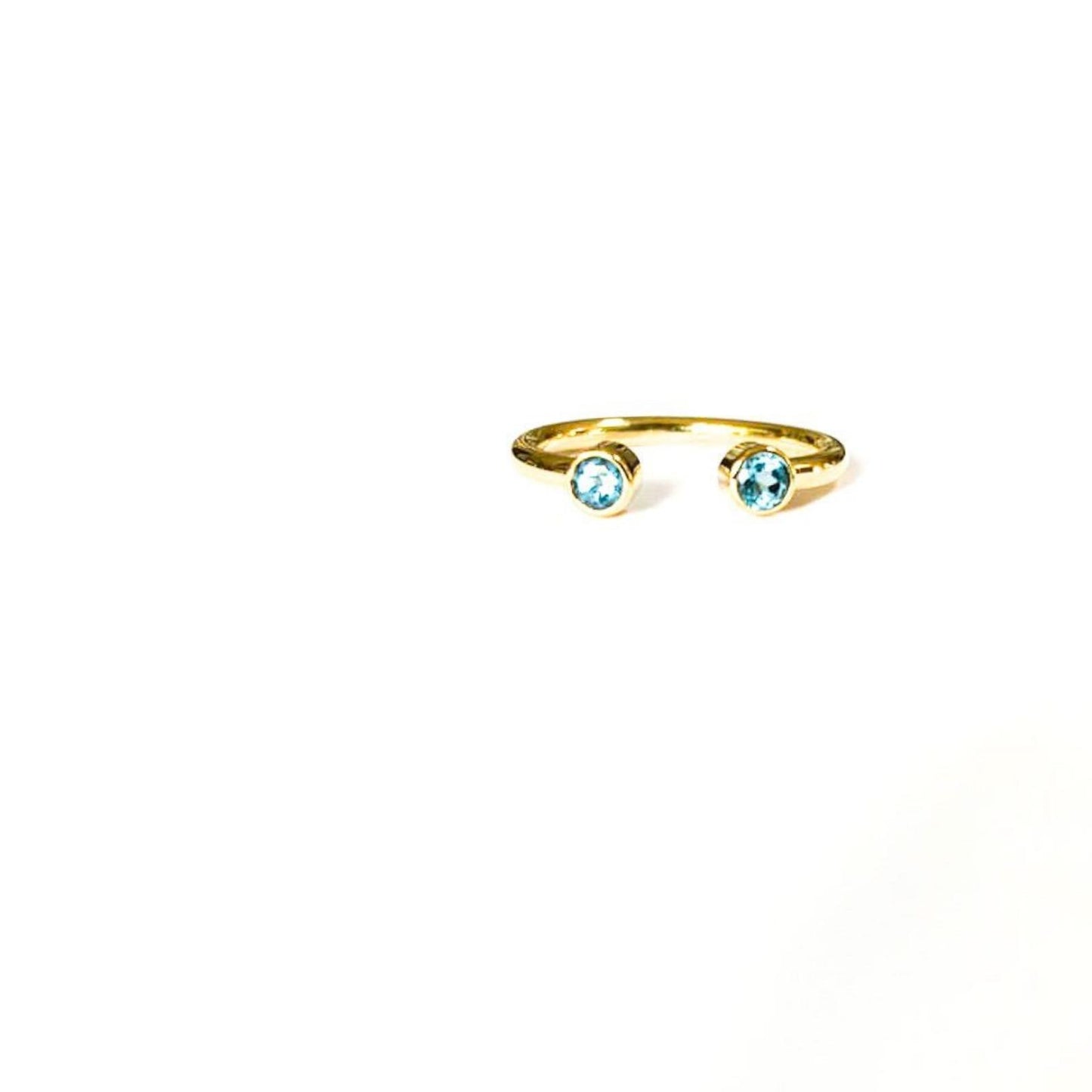 Double gemstone,ring on every finger set