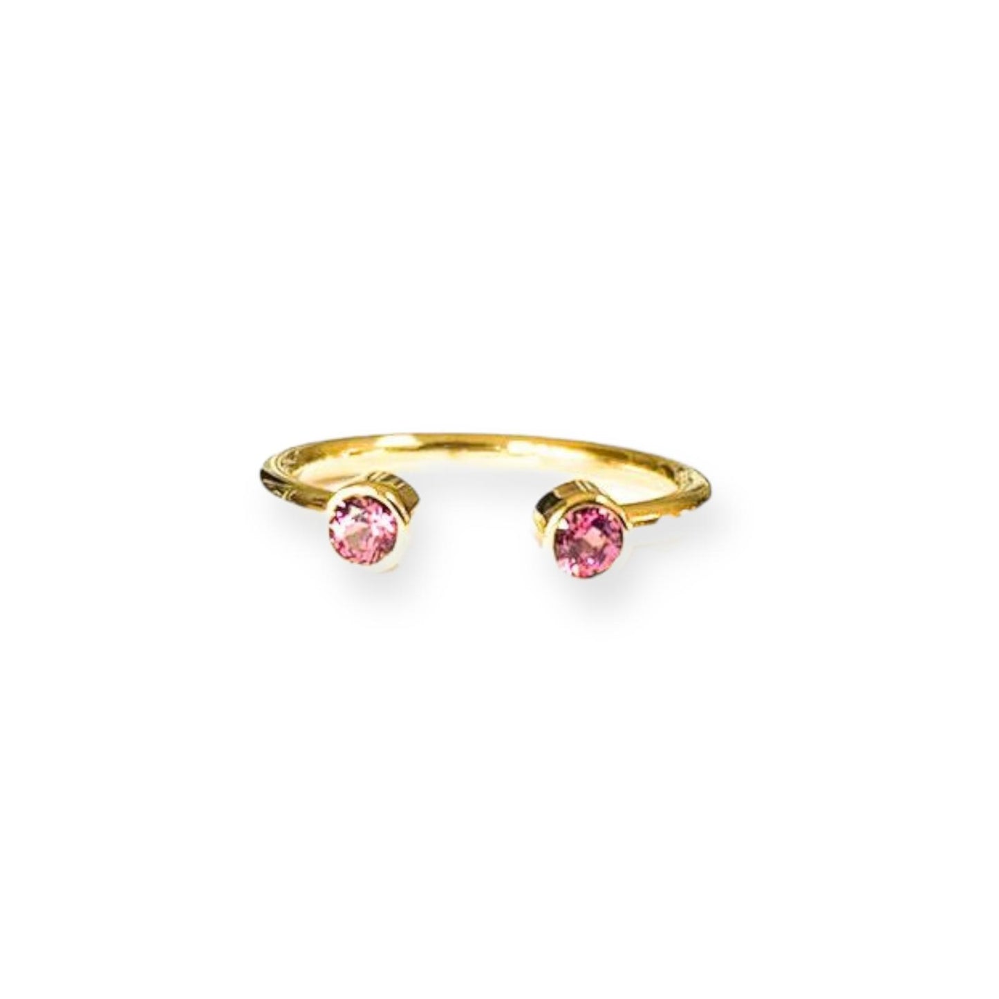Double gemstone,ring on every finger set