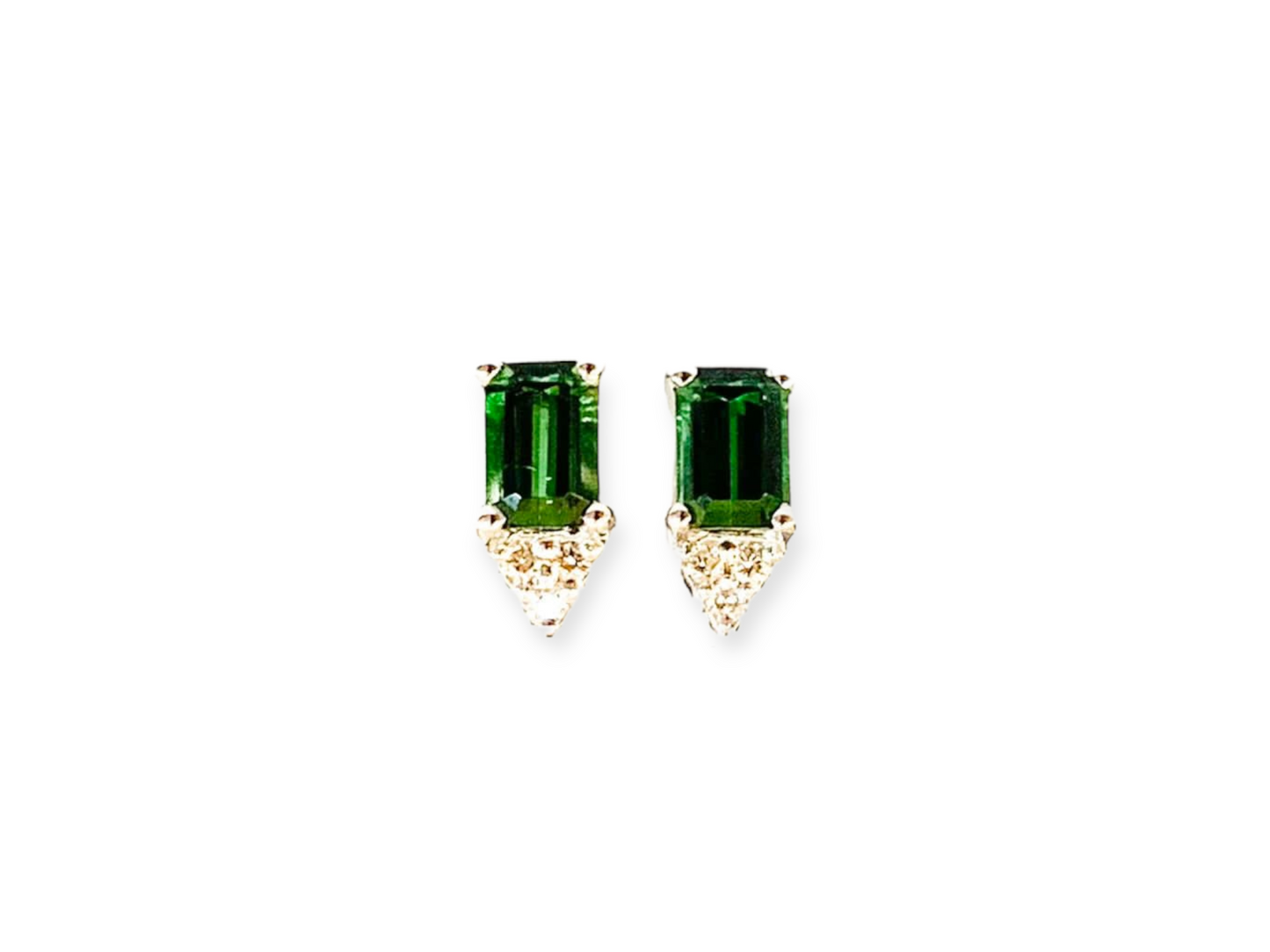Gemstone & Diamond studs