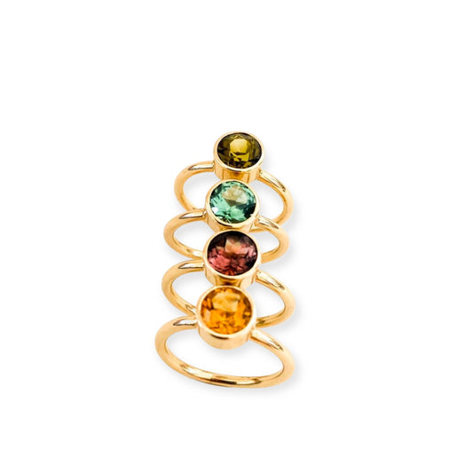 Tourmaline Rings