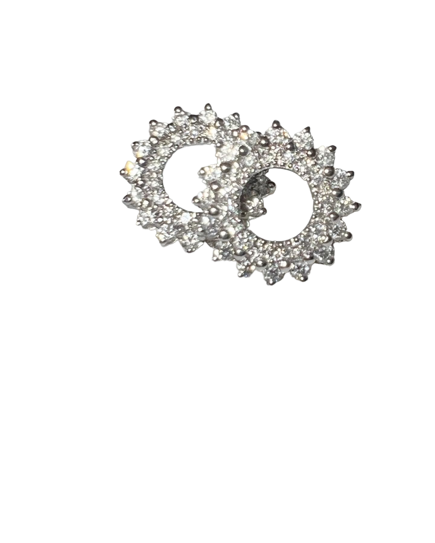 Diamond sun studs