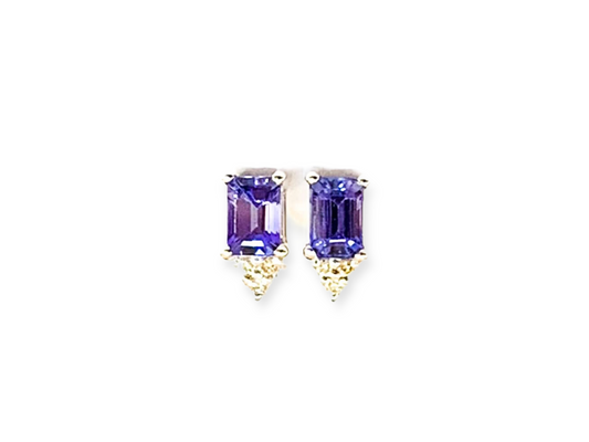 Gemstone & Diamond studs